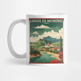 Lagos de Moreno Jalisco Mexico Vintage Tourism Travel Mug